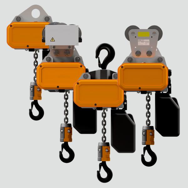 Electric chain hoists and accessories