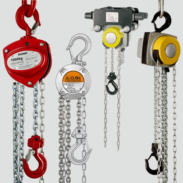 Accessories for pulley blocks