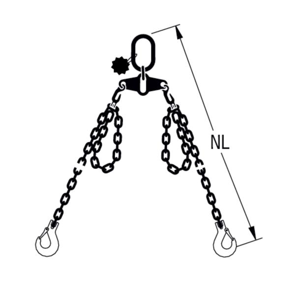 HIT PRO-chain balancing suspension gear, grade 10, can be shortened Rocker 