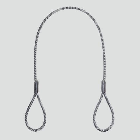 Anschlagseil 1-strängig mit Öse-Öse 