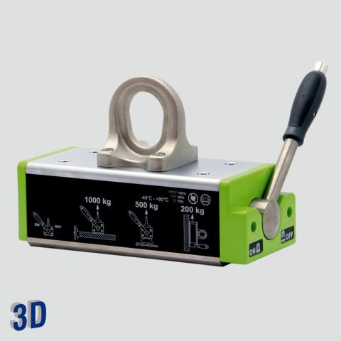 Permanent-Lasthebemagnet S 