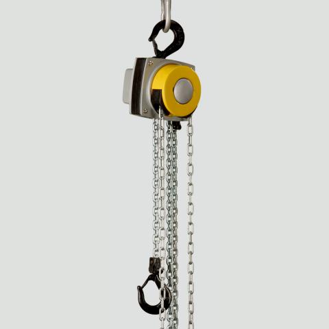 Flaschenzug 360° mit drehbarer Handkette 