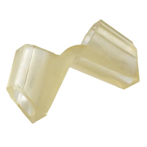 Edge protection profile for chain and rope 