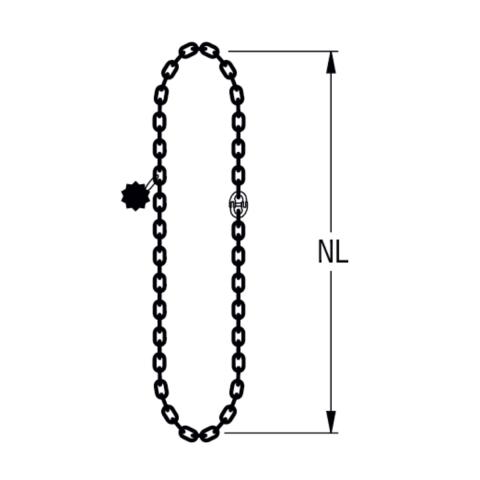 HIT PRO chain sling, quality grade 10 