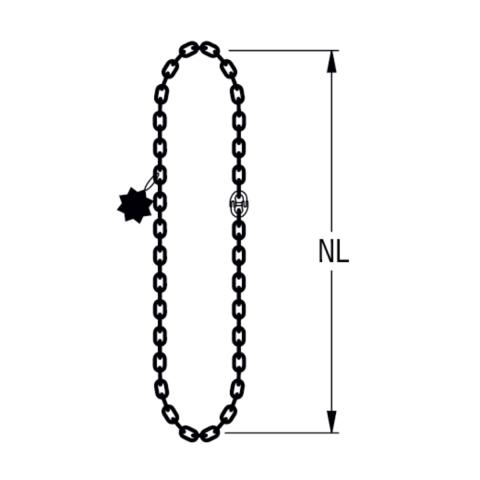 HIT chain sling quality grade 8 