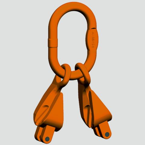 HIT PRO-Aufhängeglied VMXKW 2-strängig mit Verkürzer 