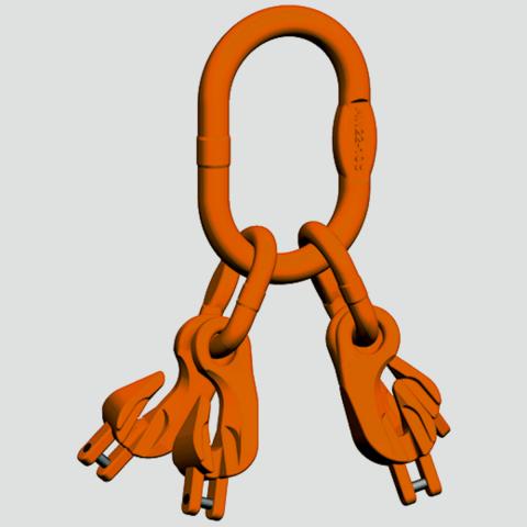 HIT PRO-Aufhängeglied VMXKW 4-strängig mit Verkürzer 