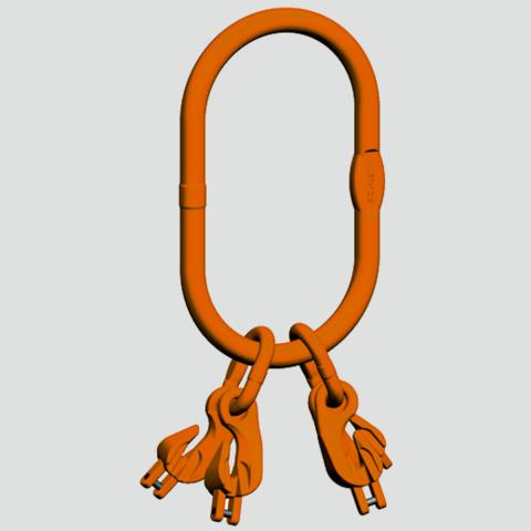 HIT PRO-LXKW extra-large suspension link 4-leg with shortener 