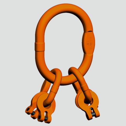 HIT PRO-Großes Aufhängeglied KMGW 4-strängig 