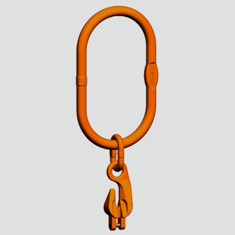 HIT PRO-Übergroßes Aufhängeglied LXKW 1-strängig mit Verkürzer 
