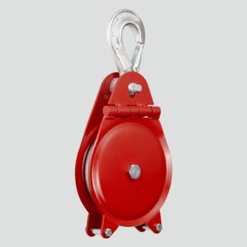 Seilrolle aufklappbar 