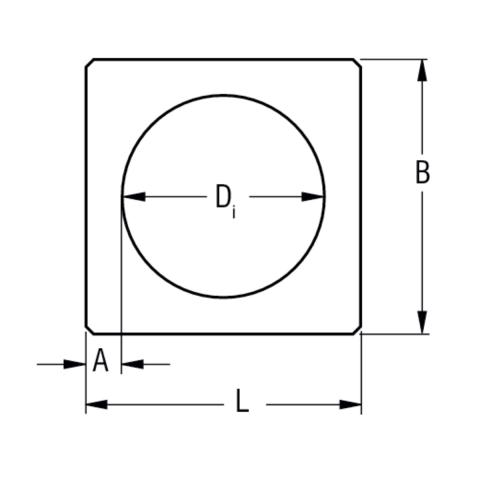 Edge protection sleeve for chain and rope 