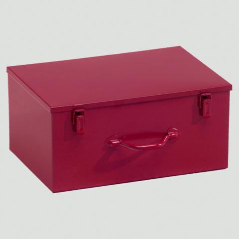 Equipment case made of sheet steel 